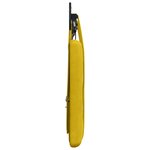 vidaXL Tête de lit suspendue Avec lumière LED Jaune Velours