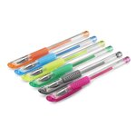 Ensemble de 6 stylos à encre gel 'Glitter & Classic' HAMA