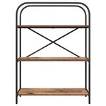 vidaXL Étagère Bois ancien 80 x 30 x 109 cm Bois d'ingénierie