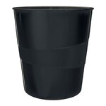 Corbeille à papier leitz recycle noire 15 l