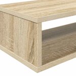 vidaXL SupportmuralpourTV 150x25x28 5cm Bois d'ingénierie