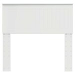 vidaXL Tête de lit Blanc Brillant 90 cm Bois d'ingénierie