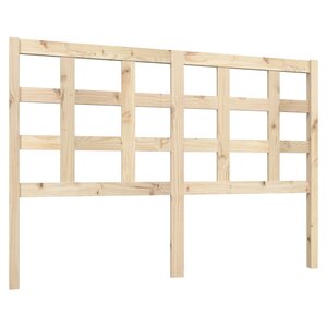 vidaXL Tête de lit 140 5x4x100 cm Bois massif de pin