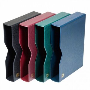 Etui de protection pour classeurs 64 pages din A4 Leuchtturm. Couleur - Vert