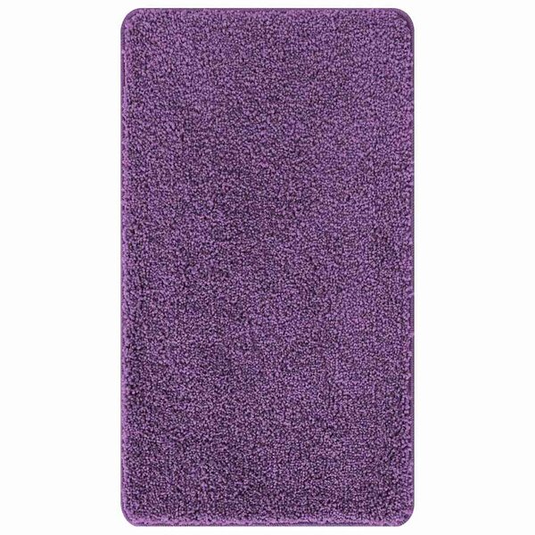 vidaXL Tapis de bain antidérapant Violet 70 x 120 cm PP
