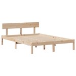 vidaXL Cadre de lit sans matelas 120x200 cm bois de pin massif