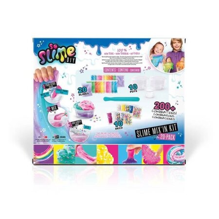 CANAL TOYS - Slime - Mix'in Kit - Pack 10 Slimes - La Poste