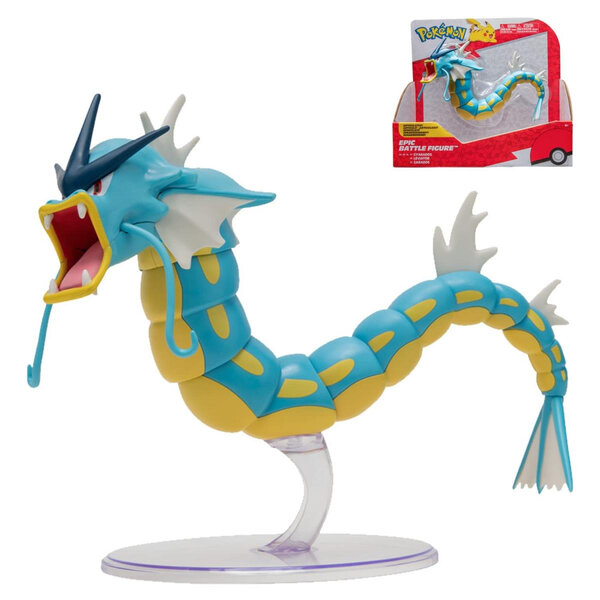 Figurine Légendaire Pokemon Leviator de 30 cm - Collection Bandai