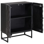 vidaXL Buffet Noir 55 x 30 x 70 cm