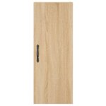 vidaXL Buffet haut Chêne sonoma 34 5x34x180 cm Bois d'ingénierie