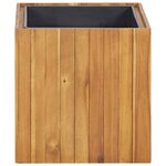 vidaXL Lit surélevé de jardin 43 5x43 5x44 cm Bois massif d'acacia