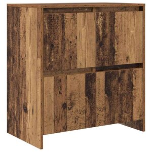 vidaXL Buffet Bois ancien 70 x 41 x 75 cm Bois d'ingénierie