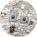 Pièce de monnaie en Argent 25 Dollars g 155.5 (5 oz) Millésime 2024 Bucket List SANTORINI