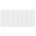 vidaXL Cabinet de chevet mural avec tiroir Blanc 49 x 34 5 x 24 cm