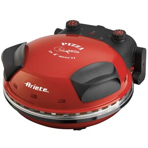 Ariete four à pizza da gennaro 1200 w rouge et noir