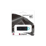 KINGSTON Clé USB DataTraveler Exodia 64GB - Avec capuchon de protection et anneaux pour porte clés