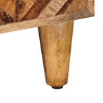 vidaXL Armoires de rangement avec stockage Marron 80 x 31 5 x 46 cm