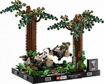 75353 ® Star Wars Diorama de la course-poursuite en speeder sur endor