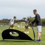 Sklz but de football escamotable de précision 183x122 cm noir