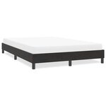 vidaXL Cadre de lit sans matelas noir 160x220 cm velours