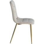 Chaise Salle à Manger Crème Design Moderne
