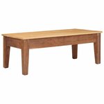 vidaXL Table basse Marron 110 x 55 x 40 cm Bois de mangue massif