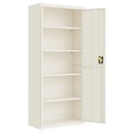 vidaXL Classeur blanc 90x40x240 cm acier