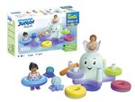 71438 Junior aqua  and  tinti : manege pieuvre