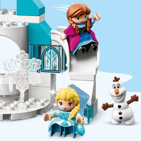 LEGO DUPLO Le château de la Reine des neiges 10899 LEGO : la boîte à Prix  Carrefour