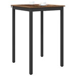 vidaXL Table de salle à manger / Table de repas Bois d'ingénierie