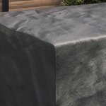 vidaXL Housse pour meubles Uni Noir 220 x 150 x 85 cm 210D