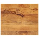 vidaXL Dessus de table 60x50x3 8 cm rectangulaire bois massif manguier