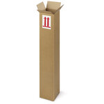 Caisse carton longue simple cannelure raja 100x15x15 cm (lot de 15)