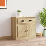 vidaXL Buffet chêne sonoma 70x35 5x67 5 cm bois d'ingénierie