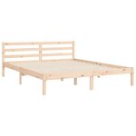 vidaXL Cadre de lit sans matelas 160x200 cm bois massif de pin