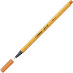 Stylo-Feutre POINT 88 Pointe Fine 0,4 mm vermillion clair STABILO
