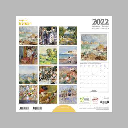 Acheter Calendrier Auguste Renoir 2024