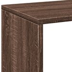 vidaXL Étagère séparatrice de pièce chêne marron 102x29x103 5 cm