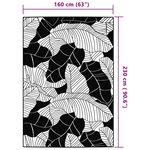 vidaXL Tapis d'extérieur ARAKIL vert 160 x 230 cm PP