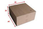 Lot de 25 boîtes carton (n°54) format 400x400x200 mm