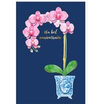 Carte Signature - Orchidée - Draeger paris