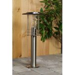 Luxform lampe de jardin phoenix argenté 230 v lux1707s