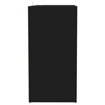 vidaXL Armoire à chaussures Noir 60x35x70 cm Bois d’ingénierie
