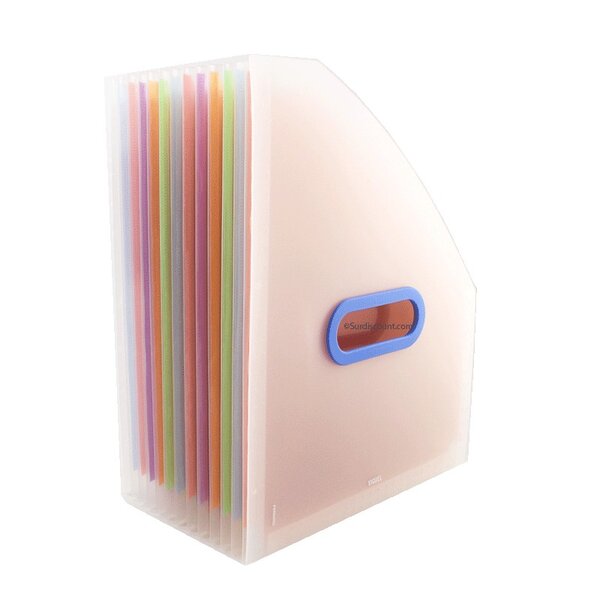 Trieur accordeon a4 aquaclass viquel extensible 12 compartiments