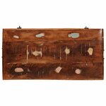 vidaXL Boîte de Rangement Multicolore bois de récupération massif