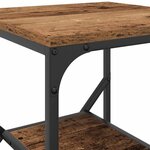 vidaXL Table d'appoint Bois Ancien 41 x 40 x 60 cm