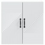 vidaXL Armoire Murale Blanc 59 x 31 x 60 cm Bois d'ingénierie