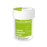 Colorant alimentaire en pâte 20 g - Vert pomme