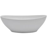 vidaXL Meuble de salle de bain en deux pièces Céramique Blanc