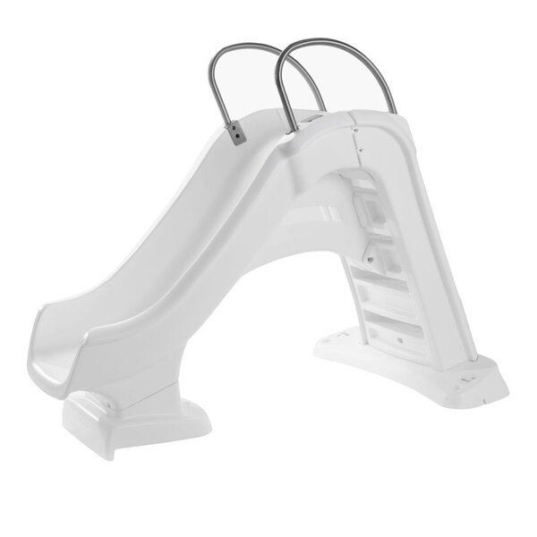 Toboggan de piscine blanc - Vero